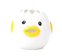 Ceramic Egg Divider White Yolk Separator Liquid Filter Baking Utensils Holder Kitchen Supply Yellow