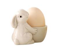 Ceramic Egg Holder - 3.35 Inch Boiled Egg Stand | Ceramic Breakfast Stand - Sturdy and Stable Design Prevents Falls and Enhances Presentation, Ideal for Serving Eggs At Home for Breakfast