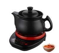 Ceramic Electric Kettle Health Pot, Automatic Traditional Chinese Herbal Medicine Cooker with Keep Warm, Easy Use and Clean, Household for Herbal, Tea, Hot Pot 3L