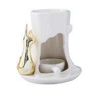 Ceramic Essential Oil Burners Waxes Melt Burners Aromatherapys Holder Tealight Holder Christmas Housewarmings Gift Scented Diffuser