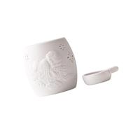 Ceramic Essential Oil Burners with 3D Embossing for Relaxation Melt Burners