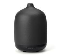 Ceramic Essential Oil Diffusers for Home, Decorative Bedroom Aromatherapy Scent Air Diffuser Ultrasonic Aroma Defusers 250ml with Timed-Black