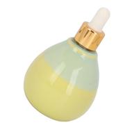 Ceramic Essential Oil Pot 95ml Capacity Ceramic Essential Oil Dispenser Bottle Airtight Seal Fine Polishing for Home Use (Green)