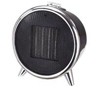 Ceramic Fan Heater 2 Levels 1500W Fan Only Mode Tip Over Overheating Protection