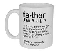 Ceramic Father's Day Coffee Mug, 350ml Tea & Beverage Cup