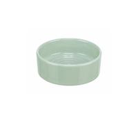 Ceramic feeder - TRIXIE - Viviana - 0.3 l - ø 12 cm - Sage - Non-slip - For dogs and cats