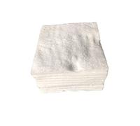 Ceramic Fiber Fireproof Insulation Blanket -2300°F Ceramic Fiber Insulation Blanket, Furnace, Furnace, Forge, Stove, Pizza Oven, Fireplace 10 Pieces,8mm*150mm*150mm