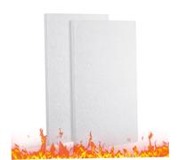 Ceramic Fiber Furnace Insulation Board 11.8x8 Inch White