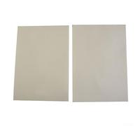 Ceramic Fiber Gaskets, for A4 3mm Exhaust Pipe Oven Chimney Glass Gasket Sealing Cuttable Flue Exhaust Pipe Gaskets Seal for Stove Pipe Flaps- 2pcs