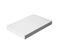Ceramic Fiber Insulation Board, Alumina Ceramic Insulating Substrate Board Multiple Sizes(40X40X1mm)