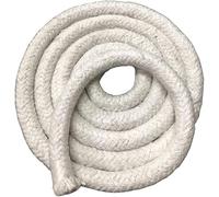 Ceramic Fiber Packing Rope Seal， Ceramic Fiber Rope Seal Cream Multiple Sizes for Stove Boiler Furnace Oven(14 * 1000mm)