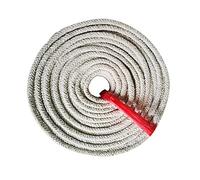 Ceramic Fiber Sealing Strip - for Boiler Furnace High Temperature Gasket Seal Wood Stove Door Sealing Fire Door,Length: 5 Meters(Diameter6mmx 5 Meters)