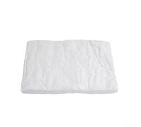 Ceramic Fibre Fireplace Blanket, Calcium Magnesium Silicate Wool Heat Shield for Bioethanol Burners, Gel Stoves and Firebox Safety Liner, High Flame Retainer(30X20X3CM)