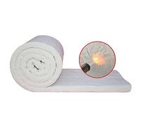 Ceramic Fireproof Blanket - Heat Resistant 2400F - Insulation for Forging Furnaces and Pizza Ovens - Automotive Noise Control