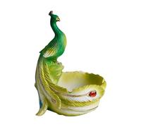 Ceramic Fleshy Plant Container Peafowl Shape Cartoon Ceramic Plant Cactuses Flower Planter Home Desk Gardening Decorative Peafowl Planter For Home