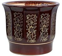 Ceramic Flower Pot, Large Diameter Planting Pots Home Hotel Desktop Floor Breathable Plant Pot, Terrace, Balcony, Courtyard, Floor Landscape Potted, Gardening Planter (40 * 33cm)