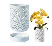Ceramic Flower Pot Multi-Hole Design Cup Vase with Removable | Ceramic plant pots for the garden, home, outdoor, planting, watering, indoor and