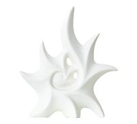 Ceramic Flower Vase | Elegant Decorative Flower Vase Centerpieces | White Ceramic Flower Pot, Home Decorative Vase for Tabletop, Shelf