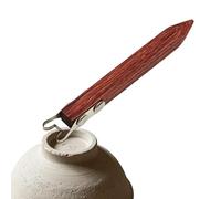 Ceramic Foot Ring Tools | Handmade Wooden Handle Mold Tools,Foot & Edge Shaping Tools,Centering, Trimming, Cone Shaping, Cutting, Glazing, Grinding, Pottery Wheel Molding for