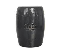 Ceramic Fresh Green Garden Stool, Glazed Plain Drum Decorative Ceramic Garden Stool Classic, Natural, Gentle, Garden, Balcony, Patio Indoor & Outdoor Furniture Decoration (G)