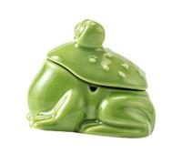 Ceramic Frog Ashtray Jewelry for Bathroom Decor