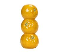 Ceramic Fruit Vase - 7.72 inch Fruit Shaped Decorative Flower Container for Home, Kitchen, and Party Table Centerpieces, Modern Ceramic Art Décor for Living Room, Office, Countertop