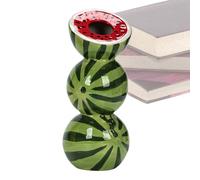 Ceramic Fruit Vase - 7.72 inch Fruit Shaped Decorative Flower Container for Home, Kitchen, and Party Table Centerpieces, Modern Ceramic Art Décor for Living Room, Office, Countertop