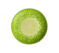 Ceramic Garlic Grater Plate - Embossed Grater | Kitchen Puree Dish