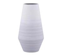 Ceramic Ginger Jar Flower Vase, Thick Tabletop Decoration, Simple Brushed Finish, Perfect for Centerpieces and Home Ornaments, 10.8 x 7.3 x 18.5 CM