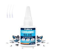 Ceramic Glue 35g - Precision Super Glue for Porcelain & Pottery Repair, Dishwasher Safe & Dries Clear Adhesive for Mugs, Dishes, Figurines & Tiles - Invisible Fix, Non-Toxic