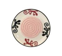 Ceramic Grater Bowl for Mincing Garlic and Onion Flat Area, A