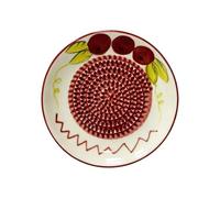Ceramic Grater Bowl for Mincing Garlic and Onion Flat Area, C