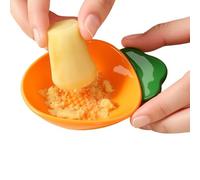 Ceramic Grater Plate | Multipurpose Ceramic Handheld Carrot Shaped Shredder Tool | Garlic Grater Bowl,for Cheese Ginger Lemon Vegetable Citrus Fruit