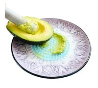 Ceramic Grater Plate - Small Ceramic Press Mincer Bowl - Ginger Garlic Hand Grating Plate | for Food Chocolate Cheese Daikon Carrot Vegetable Fruit Home Picnic BBQ