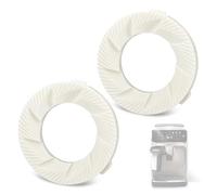 Ceramic Grinding Rings Grinding Discs for Philips Saeco Gaggia - Ceramic Grinding Rings for Grinder Motor Coffee Machines EP Series, Grinding Stones Replacement Parts for Fully Automatic Coffee