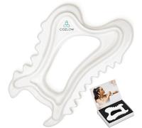 Ceramic Gua Sha Massage Tool for Face & Body - Premium Muscle Scraping Tool for Lymphatic Drainage & Fascia Massage - Trigger Point Massager for Body Sculpting & Contouring - by Cozlow
