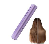 Ceramic Hairdressing Comb - 3 Levels Portable USB Rechargeable Tool Design, Fast Heating Hair Straightening Brush for Travel Holiday Festival Salon Home Wedding Bridal Spa Grooming Party Summer Daily