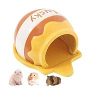 Ceramic Hamster Nest, Summer Cooling Nest, Small Animal Pet Bed, Fun Interactive Cooling Accessory, Comfortable Flying Squirrel Hamster Lizard Shelter For Guinea Pig Chinchilla Lizards