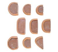 Ceramic Handle Making Tool - 9 Wooden Carving Molds | Ceramic Carving Tools | For Sculpture Modeling Home Art Studio Classroom For Beginners Adult