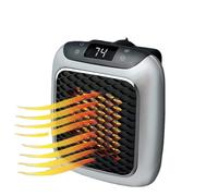 Ceramic Heater 800W, Portable Space Heater with Remote, 12H Timer, LED Display, 2 Heat Settings, Overheat Protection, for Indoor Use