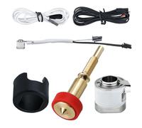 Ceramic Heater Core Heating Block with Bimetal Nozzle Kit Compatible with RapidChange REVO Hotends and Extruders, BIQU H2 V2S REVO Extruder 3D Printer