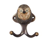 Wildlife Garden Hook Hand Carved Snowy Owl