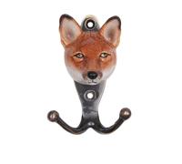 Ceramic Hook By And Mary Fox On An Antique Brass Finished Hook