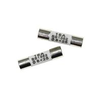 Ceramic Household Mains Fuse, 10PCS 6 * 25mm 6 * 25 Ceramic insurance tube 6x25MM 0.5A 1A 2A 3A 5A 6A 7A 8A 10A 15A 20A 25A 30A 250V RO57 fuse BS1362(10PCS 7A)