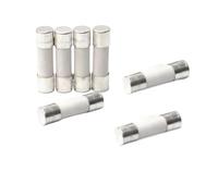Ceramic Household Mains Fuse, 10pcs Fast blow 5mm x 20mm 6x30 T 0.5A 1A 2A 3A 4A 5A 6A 8A 10A 13A 15A 16A 20A 30A 250V(0.25a)