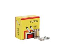 Ceramic Household Mains Fuse, 20PCS 5x20 6x30mm Ceramic Glass Fuse 250V 0.2A 0.5A 1A 2A 3A 5A 6A 8A 10A 15A 5 * 20 6 * 30 The Multimeter Fuses Auto Insurance Tube(250v F1.5a 20pcs,5X20mm Ceramics)