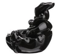 Ceramic Incense Burner Backflow Censer Tower for Meditation