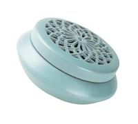 Ceramic Incense Burner Censer Ornament for Sticks and Cones Home Décor | Traditional Tea Ceremony Accessory, Compact Footprint, Elegant Styling, Suitable for Office Settings, Yoga Practice