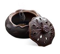 Ceramic Incense Burner Sandalwood with Lid