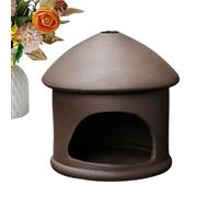 Ceramic Incense Holder for Sticks Saint Holder Holy Burning Tray Stain Ash Bowl Ceramic for Burning Wood Sticks Cone Shaped Fragrances
